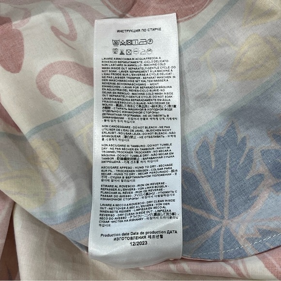 ETRO NWT Belted Printed Cotton-Blend Poplin Shirt Maxi Dress SZ 46IT/10US - Picture 12 of 16